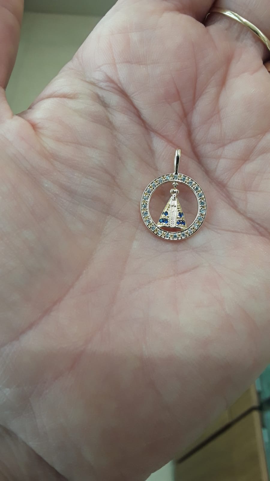 Pingente de Nossa Senhora